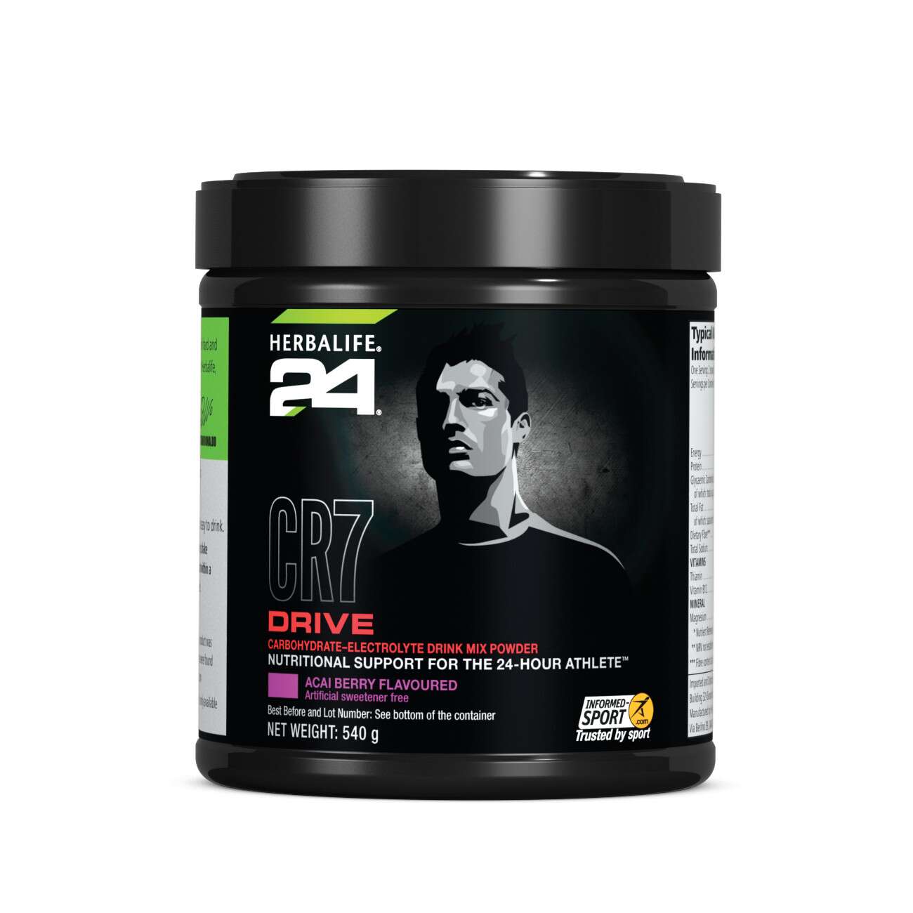 CR7 Drive 540 g in conjunction with Christiano  Ronaldo